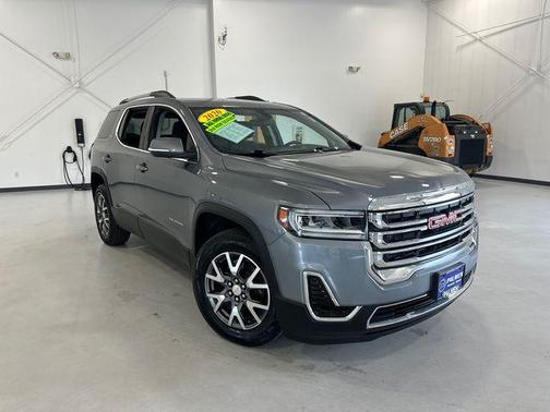 Satin Steel Metallic 2020 GMC Acadia FWD SLE