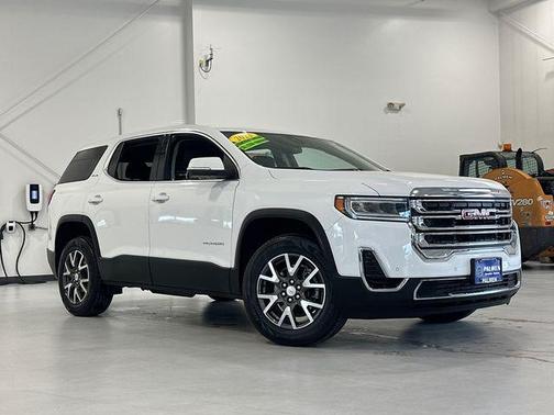 Summit White 2023 GMC Acadia FWD SLE