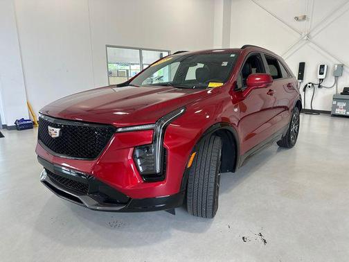 Radiant Red Tintcoat 2025 Cadillac XT4 Sport