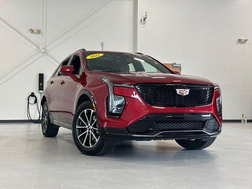 Radiant Red Tintcoat 2025 Cadillac XT4 Sport
