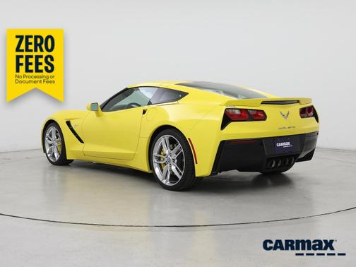 Yellow 2017 Chevrolet Corvette Stingray