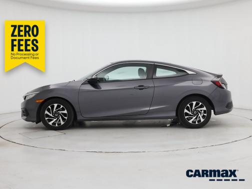 Gray 2018 Honda Civic LX-P