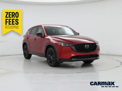 Red 2022 Mazda CX-5 Turbo