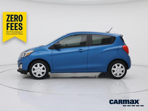 Blue 2020 Chevrolet Spark LS