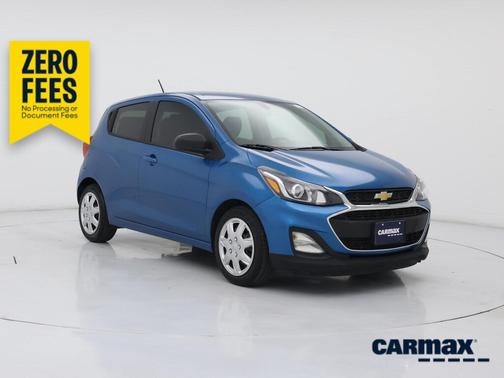 Blue 2020 Chevrolet Spark LS