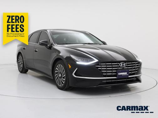 Black 2023 Hyundai SONATA Hybrid Limited