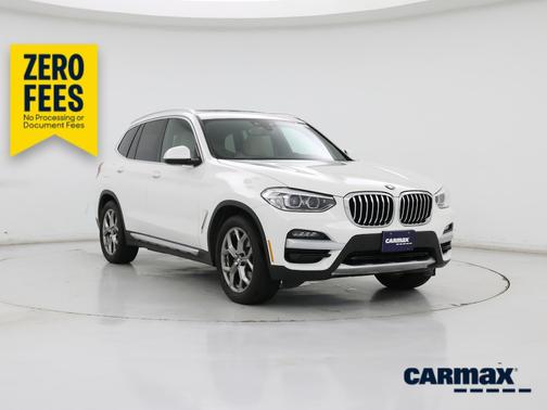 White 2021 BMW X3 XDrive30i