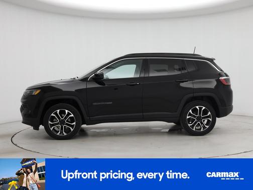 Black 2022 Jeep Compass Limited