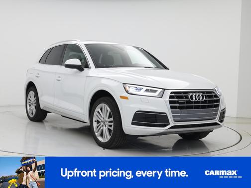 White 2019 Audi Q5 Premium Plus