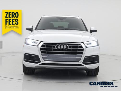 White 2019 Audi Q5 Premium Plus