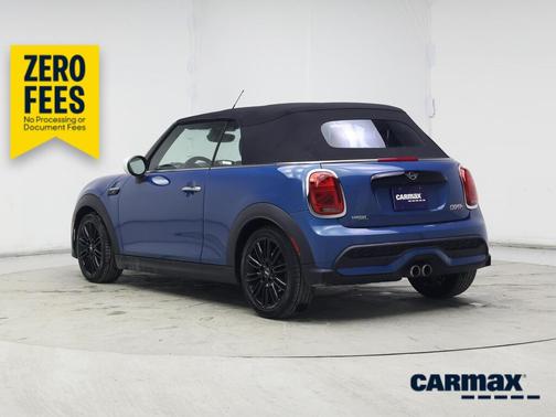 Blue 2023 MINI Convertible S