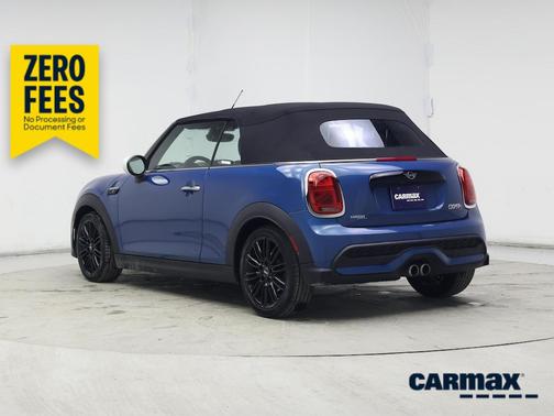 Blue 2023 MINI Convertible S