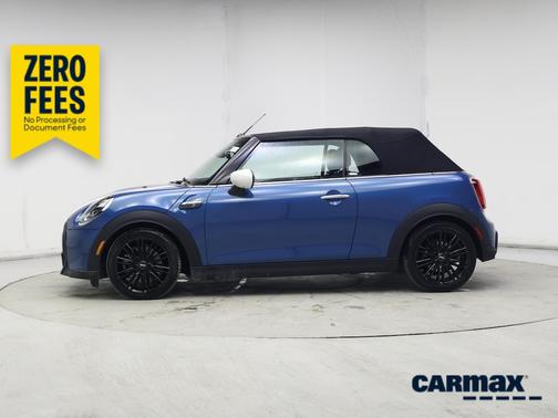 Blue 2023 MINI Convertible S