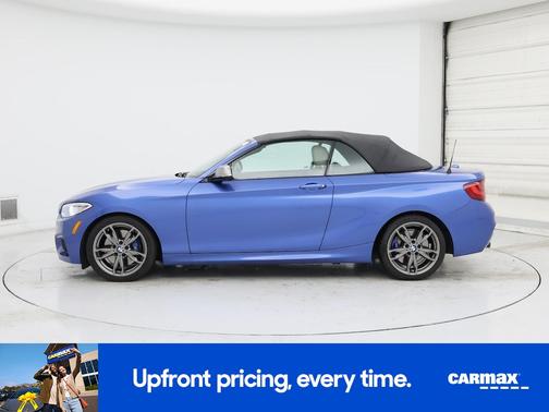 Blue 2017 BMW M240 XI