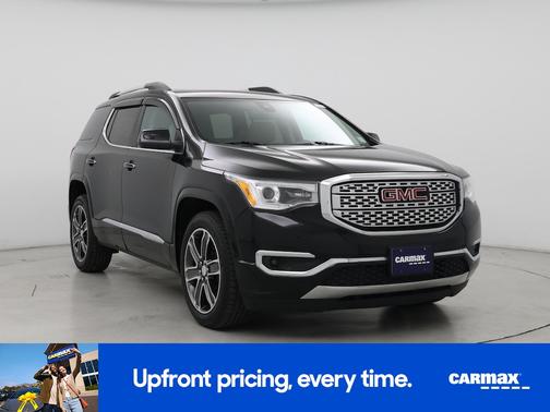 Black 2017 GMC Acadia Denali