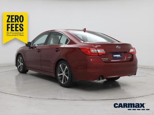 Red 2016 Subaru Legacy 2.5I Limited
