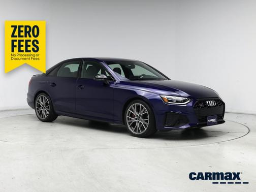 Blue 2021 Audi S4 Premium Plus