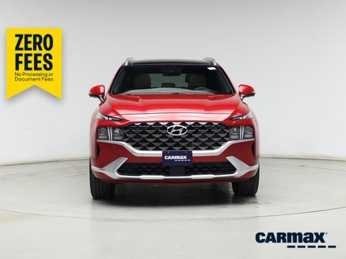 Red 2023 Hyundai SANTA FE Calligraphy