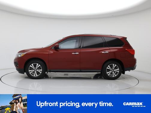 Red 2019 Nissan Pathfinder SV