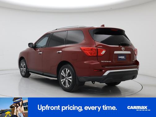 Red 2019 Nissan Pathfinder SV