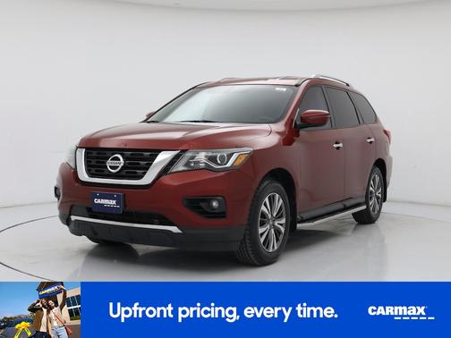 Red 2019 Nissan Pathfinder SV