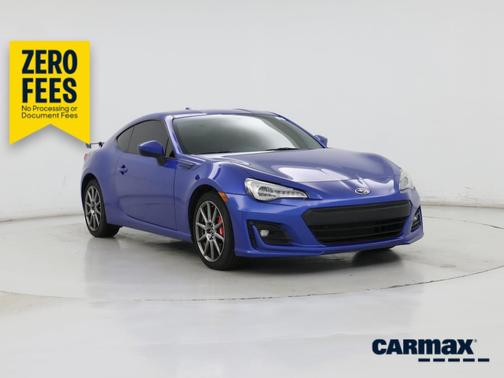 Blue 2017 Subaru BRZ Limited