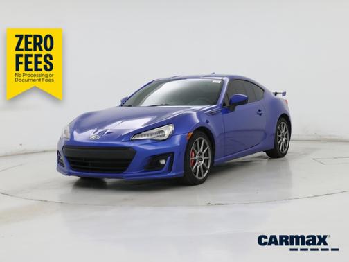 Blue 2017 Subaru BRZ Limited