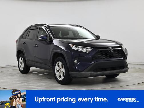 Blue 2019 Toyota RAV4 XLE