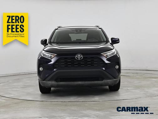 Blue 2019 Toyota RAV4 XLE