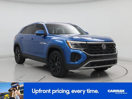 Blue 2024 Volkswagen Atlas Cross Sport SE w/Tech