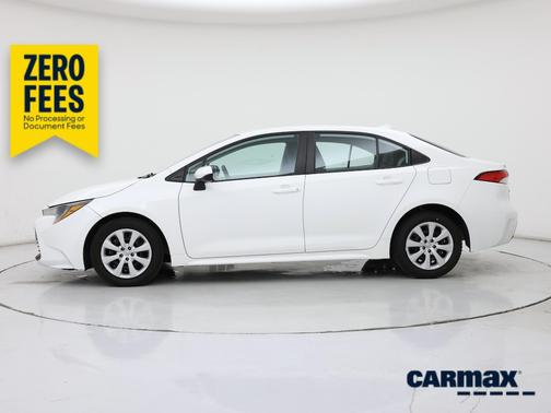 White 2023 Toyota Corolla LE