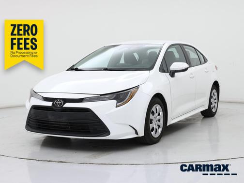 White 2023 Toyota Corolla LE