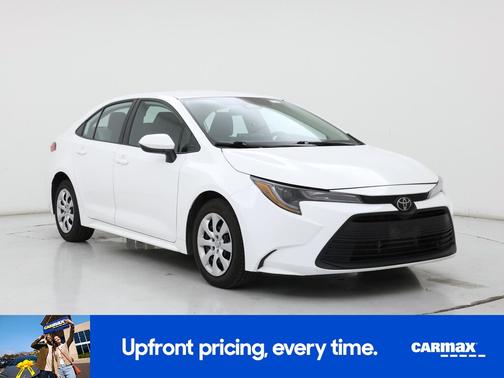 White 2023 Toyota Corolla LE