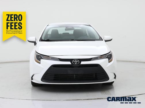 White 2023 Toyota Corolla LE