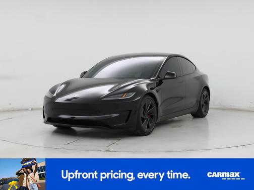 Black 2024 Tesla Model 3 Performance