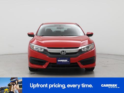 Red 2016 Honda Civic LX