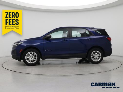 Blue 2022 Chevrolet Equinox LS