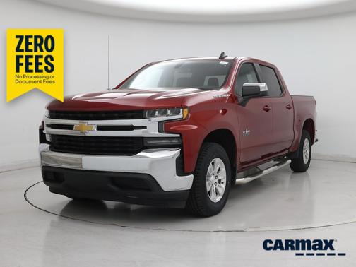 Red 2021 Chevrolet Silverado 1500 LT