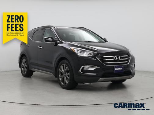 Black 2018 Hyundai Santa Fe Sport Ultimate
