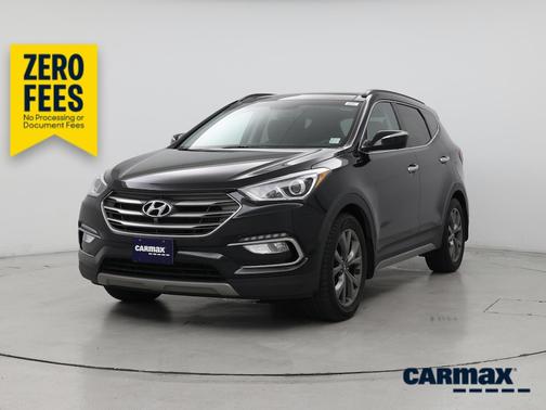 Black 2018 Hyundai Santa Fe Sport Ultimate