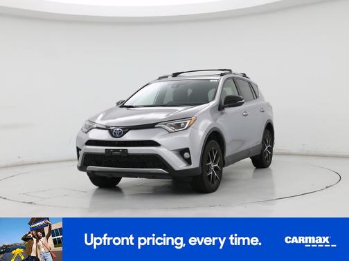 Silver 2018 Toyota RAV4 Hybrid SE