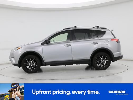 Silver 2018 Toyota RAV4 Hybrid SE