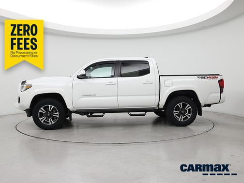 White 2018 Toyota Tacoma TRD Sport