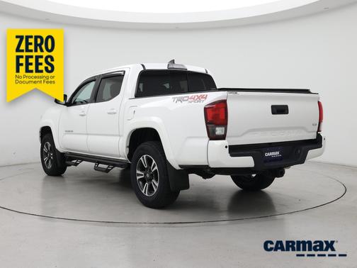 White 2018 Toyota Tacoma TRD Sport