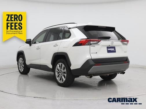 White 2019 Toyota RAV4 Limited