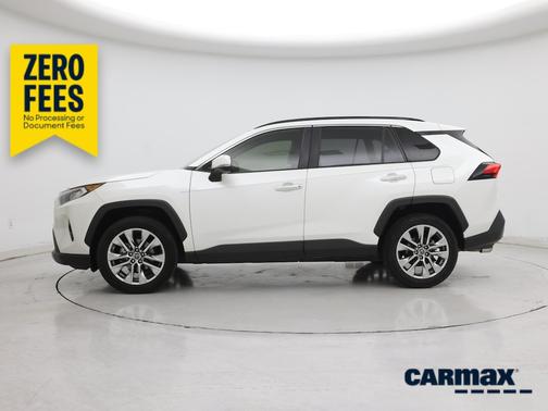 White 2019 Toyota RAV4 Limited