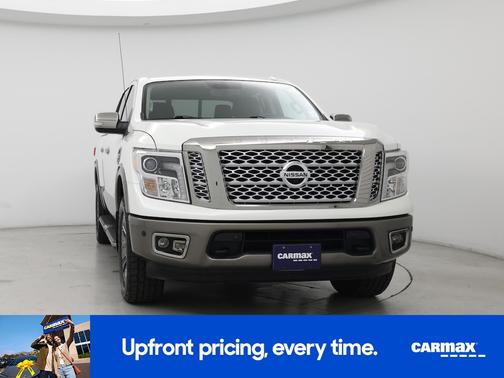 White 2017 Nissan Titan Platinum Reserve