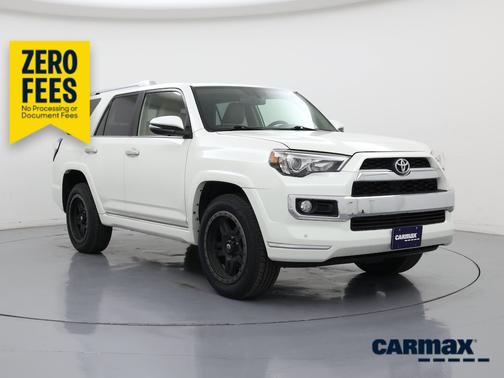 White 2019 Toyota 4Runner Limited