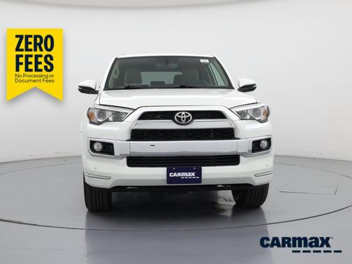 White 2019 Toyota 4Runner Limited