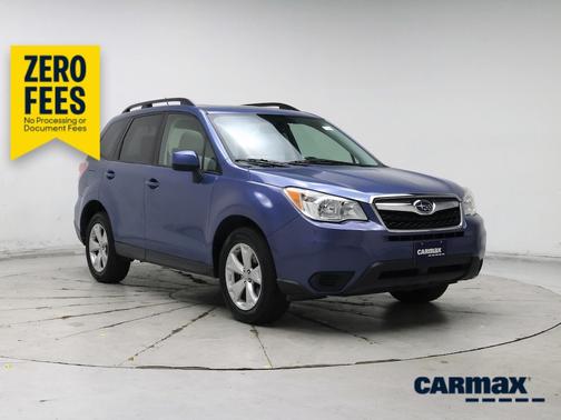 Blue 2015 Subaru Forester 2.5I Premium